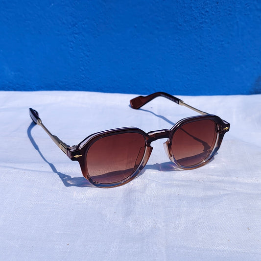Premium unisex oval sunglasses 6068